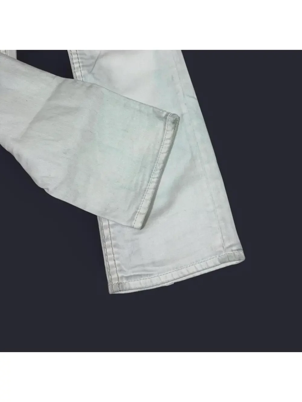 Buckaroo white denim jeans with light blue dye shade - Picture 8 of 8
